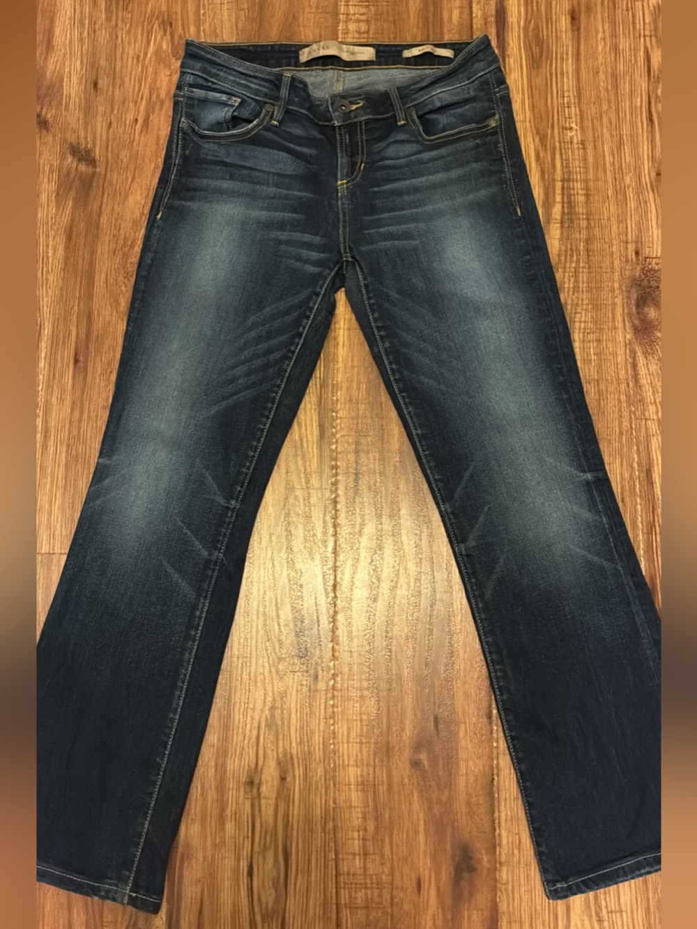 Guess Women's Skinny Jeans in Dark Indigo Wash